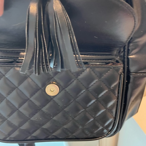 COPY - High quality black leather backpack - Picture 11 of 11